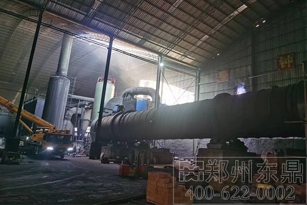 陜西煤泥烘干機械設備安裝現場 陜西煤泥烘干機械設備安裝現場
