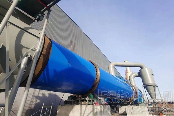 煤泥烘干機保溫層施工現場 煤泥烘干機保溫層施工現場