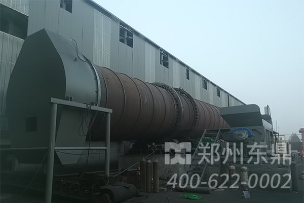 山西呂梁高產(chǎn)量煤泥烘干機(jī)生產(chǎn)線(xiàn)安裝現(xiàn)場(chǎng)